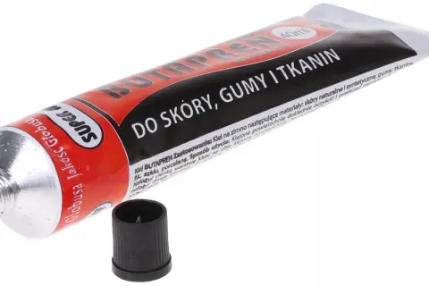 Tubka kleju BUTAPREN do skóry, gumy i tkanin. Idealny do napraw obuwia i akcesoriów.