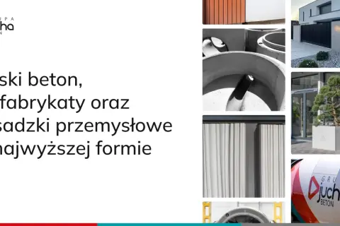 Grupa Jucha Beton oferuje polski beton C25/30, prefabrykaty i posadzki przemysłowe. Zobacz nasze realizacje.