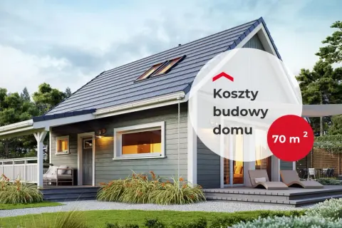 Nowoczesny dom 70 m² w stanie surowym zamkniętym. Sprawdź koszty budowy i zacznij realizację marzeń o własnym domu.